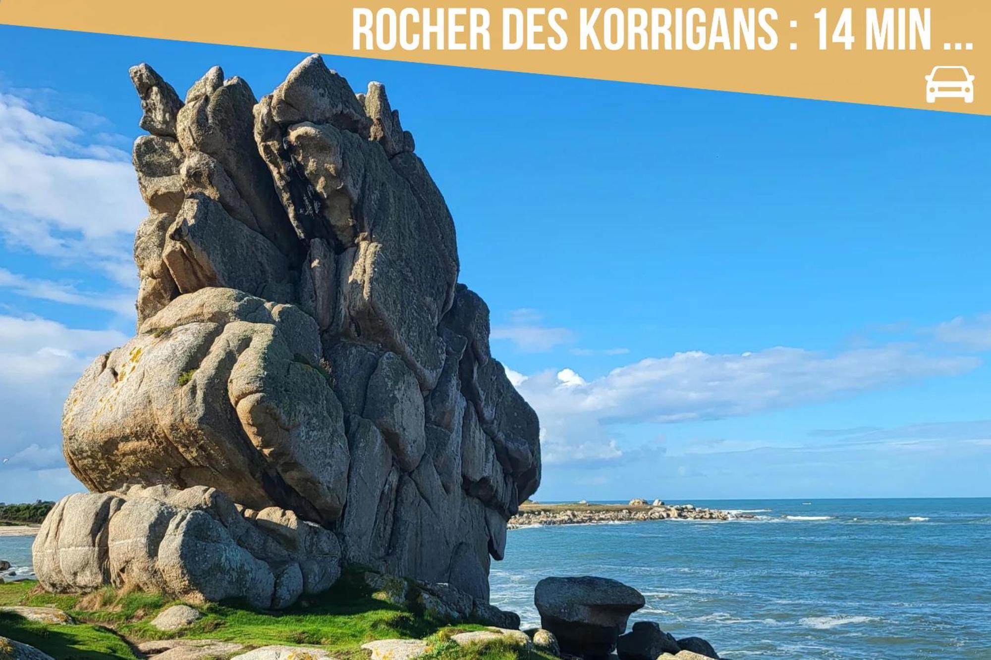 Le Loft Du Dolmen Clara, Entre Terre Et Mer Plounevez-Lochrist Luaran gambar