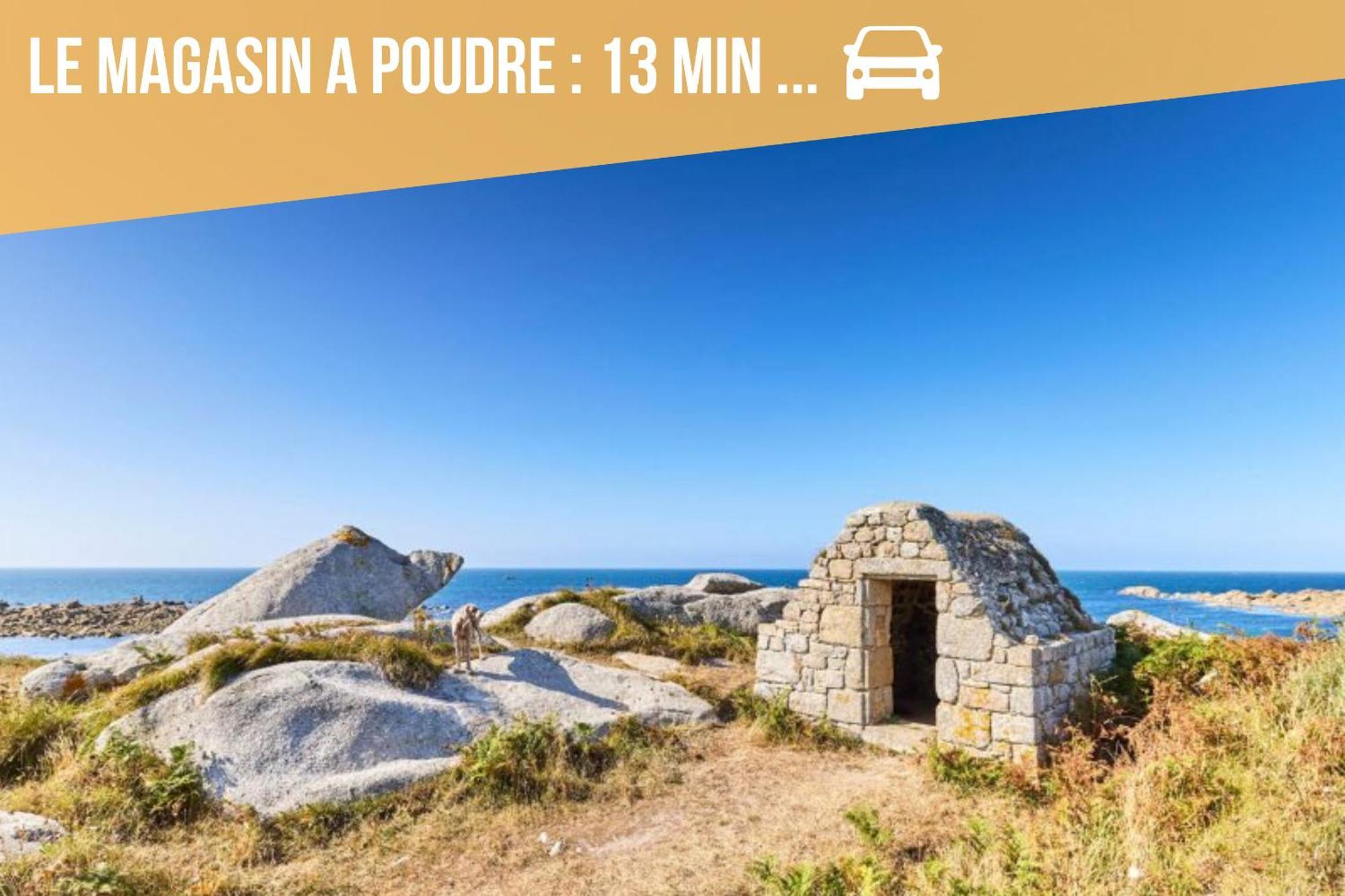Le Loft Du Dolmen Clara, Entre Terre Et Mer Plounevez-Lochrist Luaran gambar